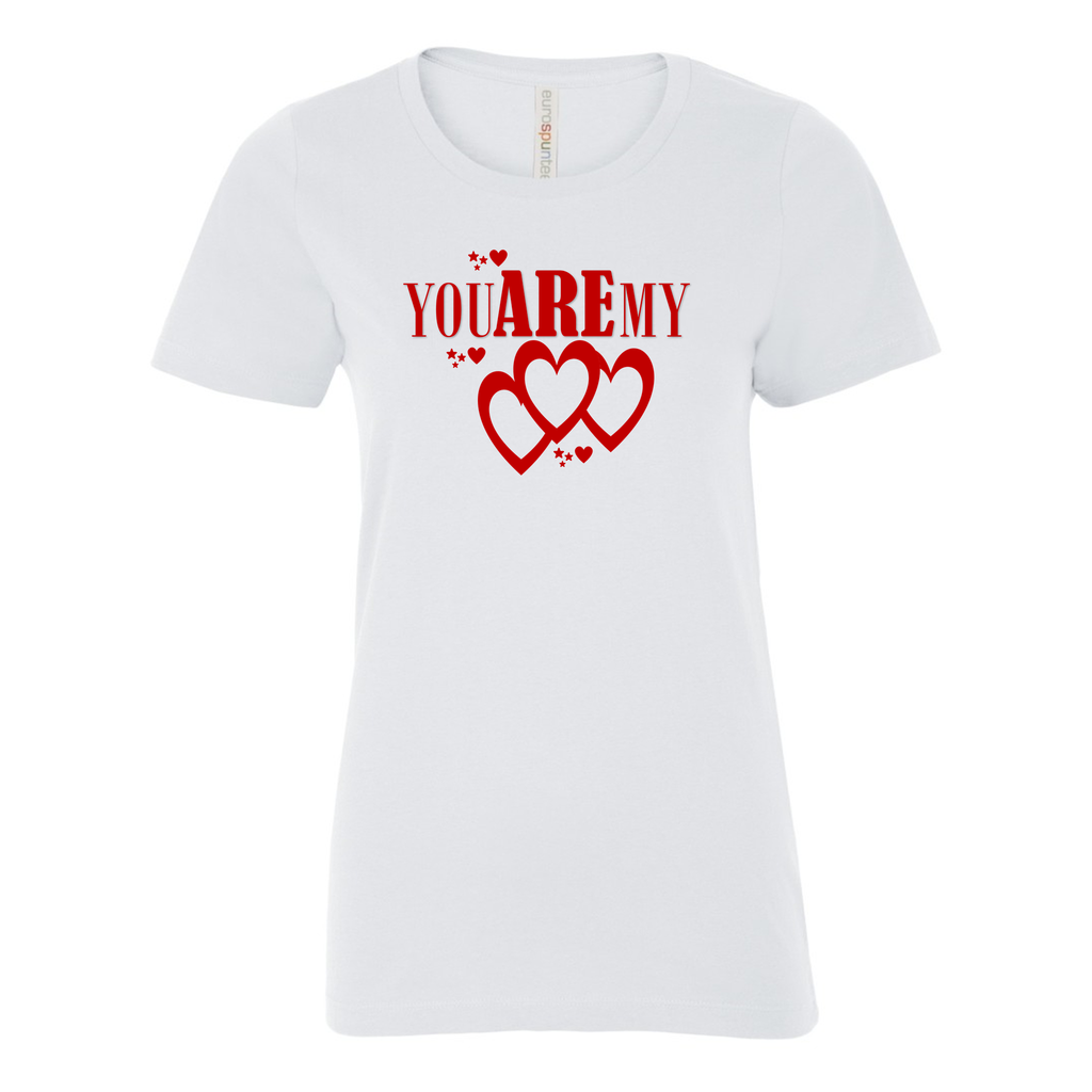 YOU ARE MY HEART GRAPHIC T-SHIRT | VALENTINE'S DAY GIFTS | STOP DESIGN PRINT