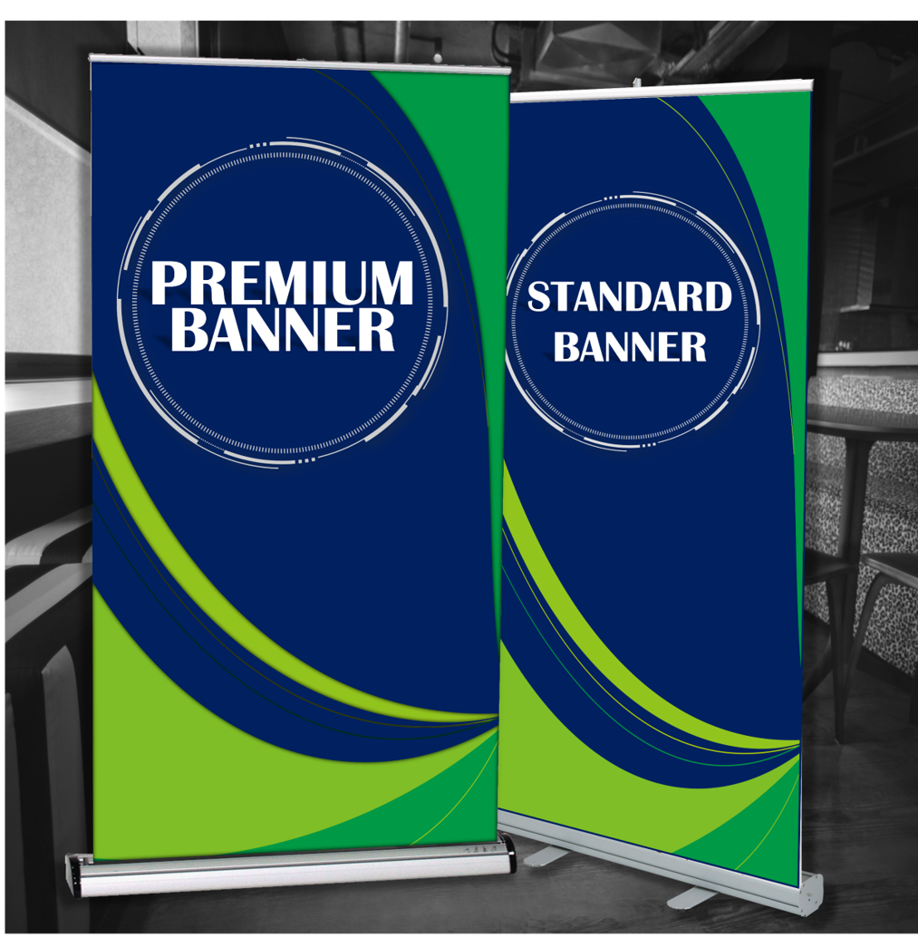 DESIGN AND PRINT ROLL UP STAND BANNERS