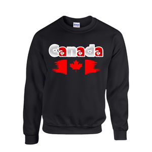 Open image in slideshow, CANADA FLAG CREWNECK
