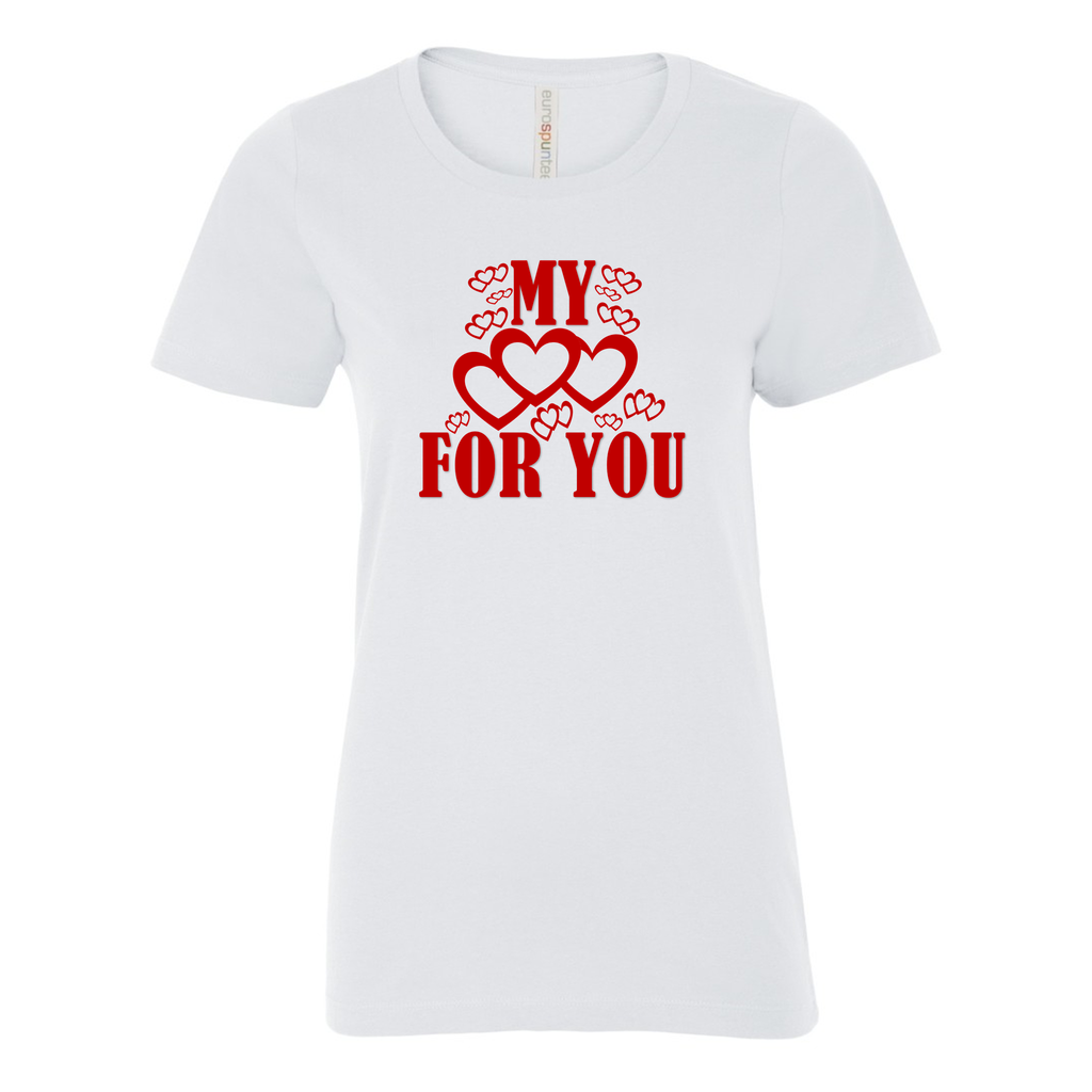MY HEART FOR YOU GRAPHIC T-SHIRT | VALENTINE'S DAY GIFTS | STOP DESIGN PRINT