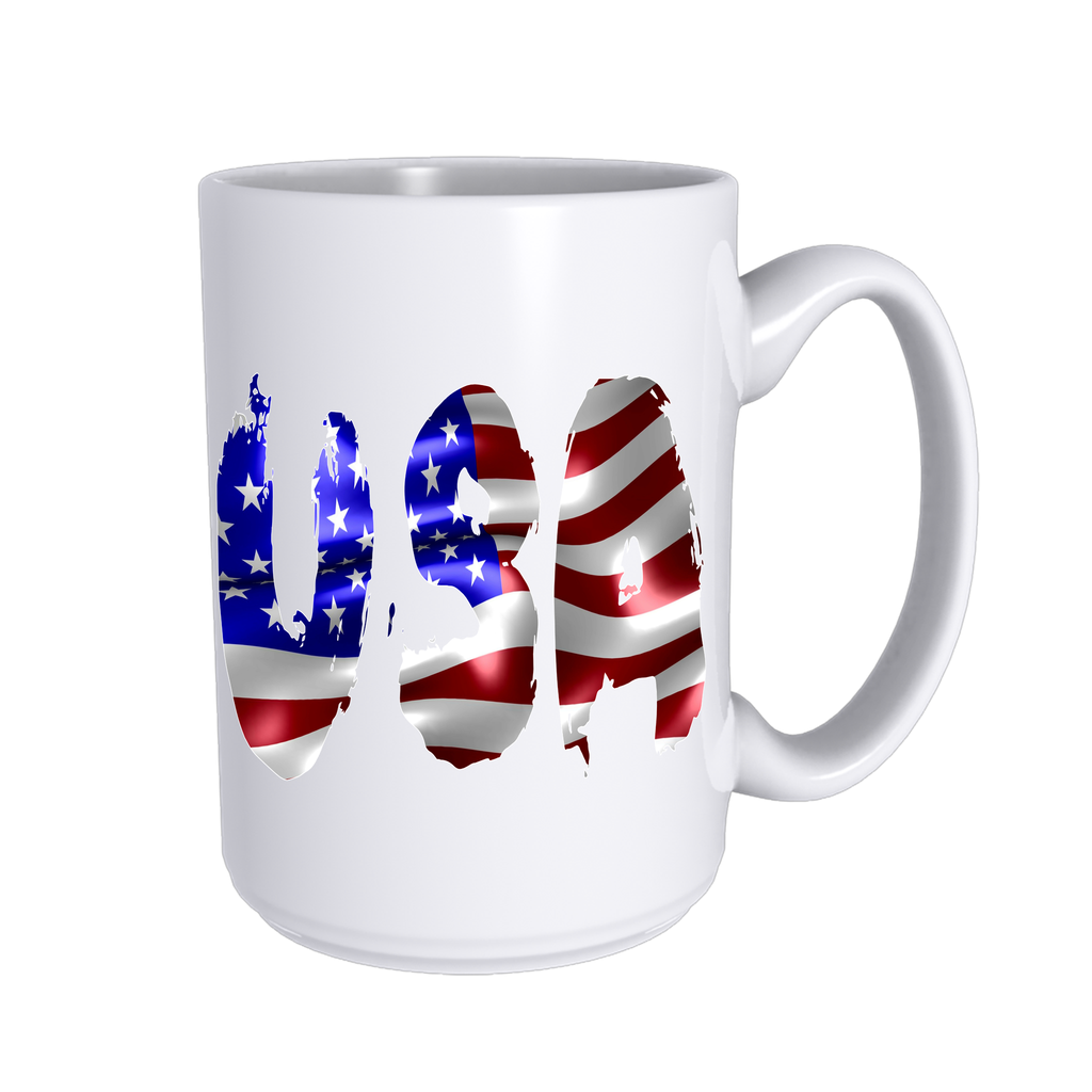USA FLAG MUG | BEST US PATRIOT CUSTOM DESIGNED MUGS |STOP DESIGN PRINT