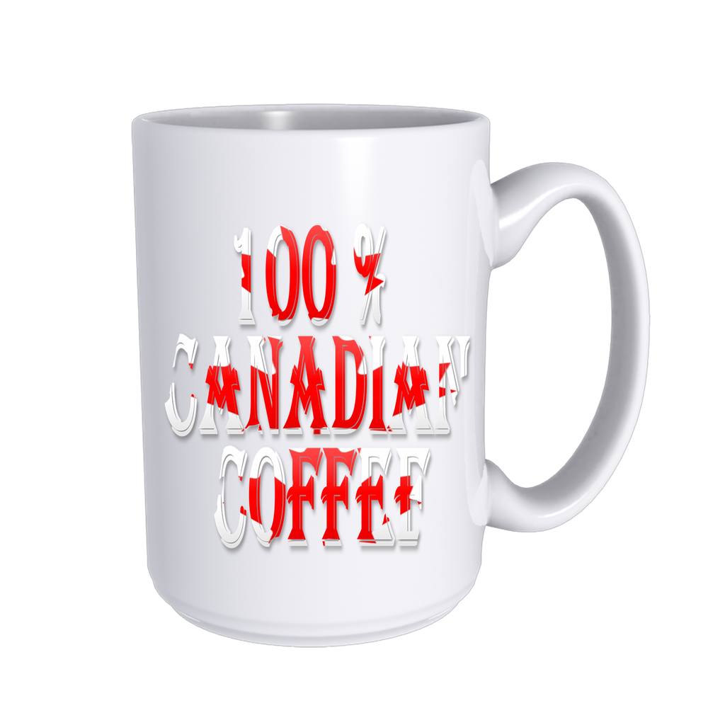 CANADIAN COFFEE MUG | CANADA LOVES COFFEE | STOPDESIGNPRINT.COM
