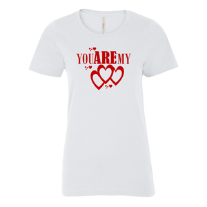 Open image in slideshow, YOU ARE MY HEART GRAPHIC T-SHIRT | VALENTINE&#39;S DAY GIFTS | STOP DESIGN PRINT
