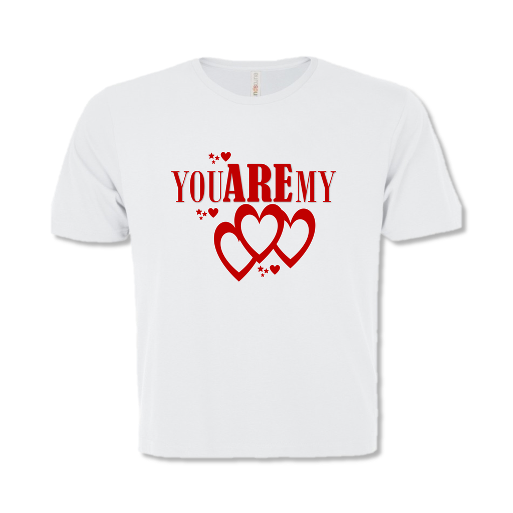 YOU ARE MY LOVE GRAPHIC T-SHIRT | MEN'S VALENTINE GIFTS | STOP DESIGN PRINT