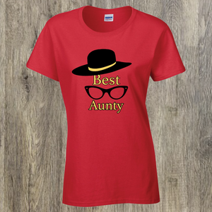 Best Aunty design print on T-Shirt - Stop Design Print