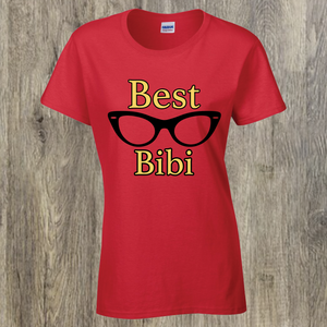 Open image in slideshow, Best Bibi design print on T-Shirt - Stop Design Print
