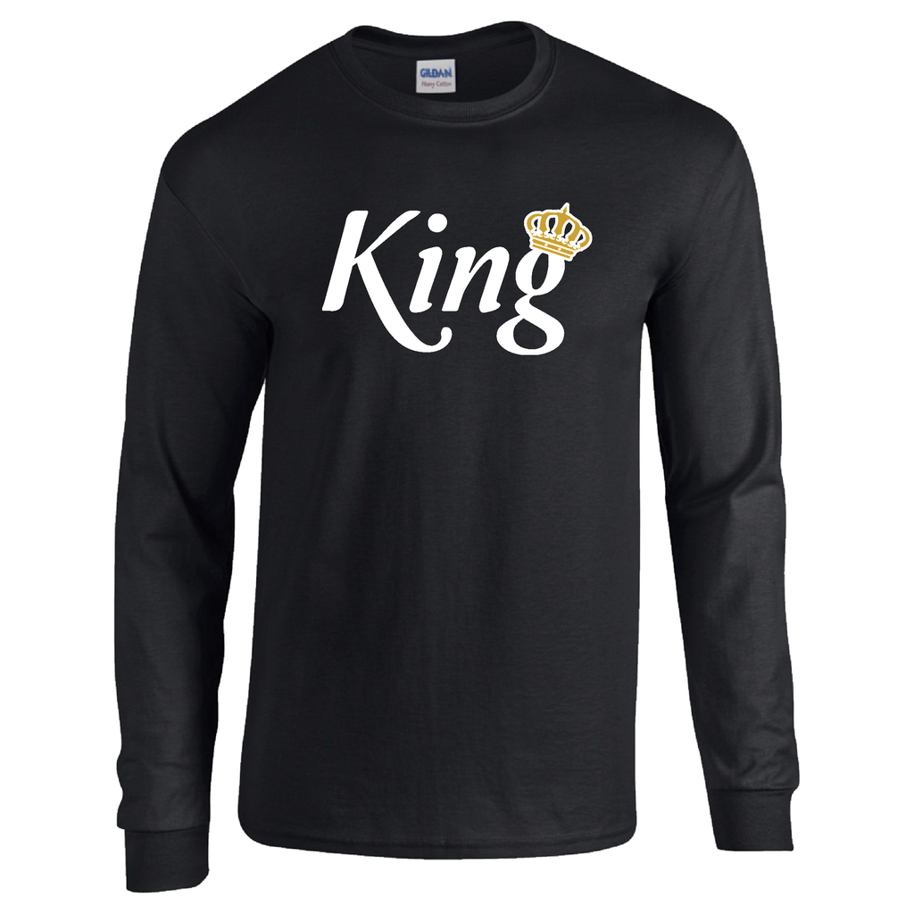 KING LONG SLEEVE | KING & QWEEN LONG SLEEVE | CUSTOM FAMILY GIFTS